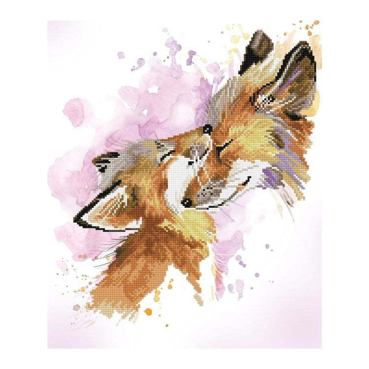 Bild vom Artikel Diamond Dotz - Diamond Painting Füchse vom Autor 