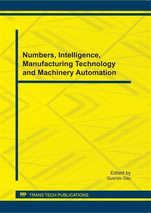 Produktbild: Numbers, Intelligence, Manufacturing Technology and Machinery Automation
