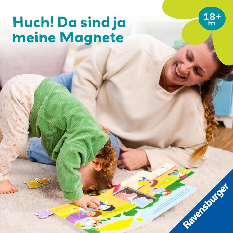 Produktbild: Play+ Mein Spiel mit-Magnetbuch Komm, wir lernen die Farben - ab 18 Monate