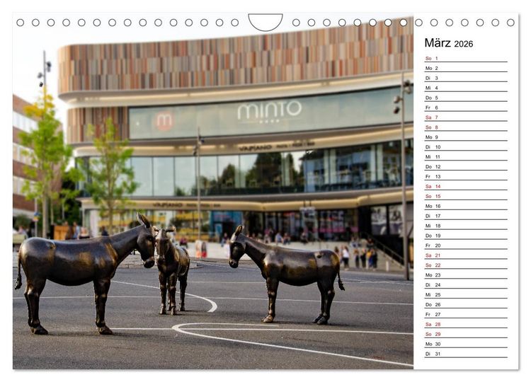 Produktbild: Unterwegs in M&ouml;nchengladbach (Wandkalender 2026 DIN A4 quer), CALVENDO Monatskalender