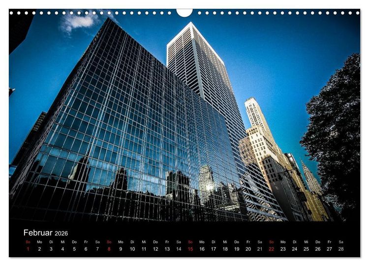 Produktbild: New York feeling (Wandkalender 2026 DIN A3 quer), CALVENDO Monatskalender