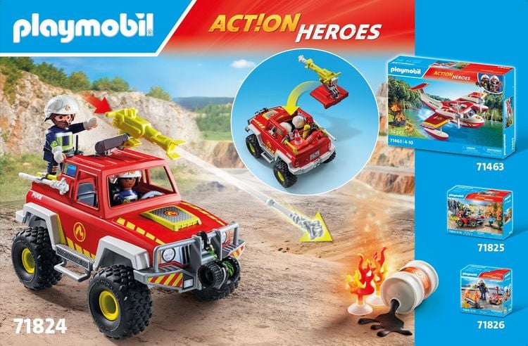Produktbild: Playmobil&reg; 71824 Feuerwehrtruck