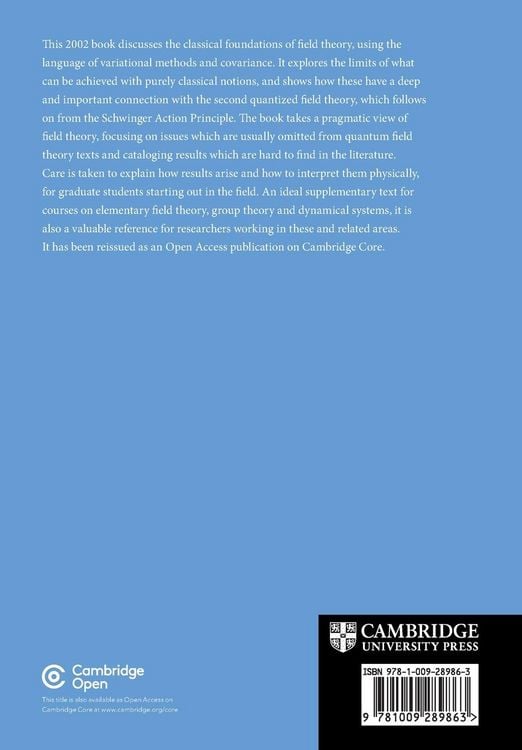 Produktbild: Classical Covariant Fields