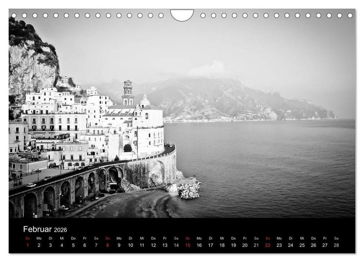 Produktbild: Neapel und die Sorrentiner Halbinsel (Wandkalender 2026 DIN A4 quer), CALVENDO Monatskalender