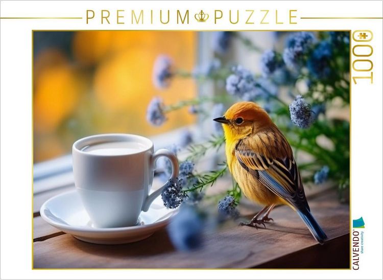 Produktbild: CALVENDO Puzzle Zuckers&uuml;&szlig;e Kaffeemomente | 1000 Teile Lege-Gr&ouml;&szlig;e 64x48cm Foto-Puzzle f&uuml;r gl&uuml;ckliche Stunden