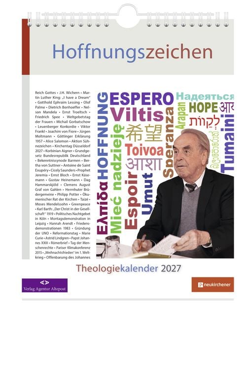 Produktbild: Hoffnungszeichen - Theologiekalender 2027