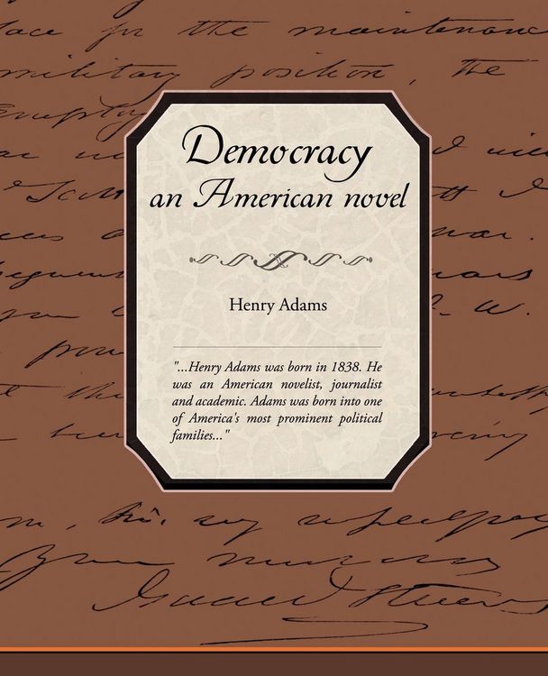Produktbild: Democracy, an American Novel