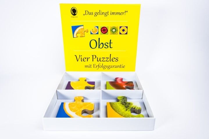 Produktbild: Das "Gelingt immer"-Puzzle Obst. Das Puzzle-Spiel f&uuml;r Senioren mit Demenz