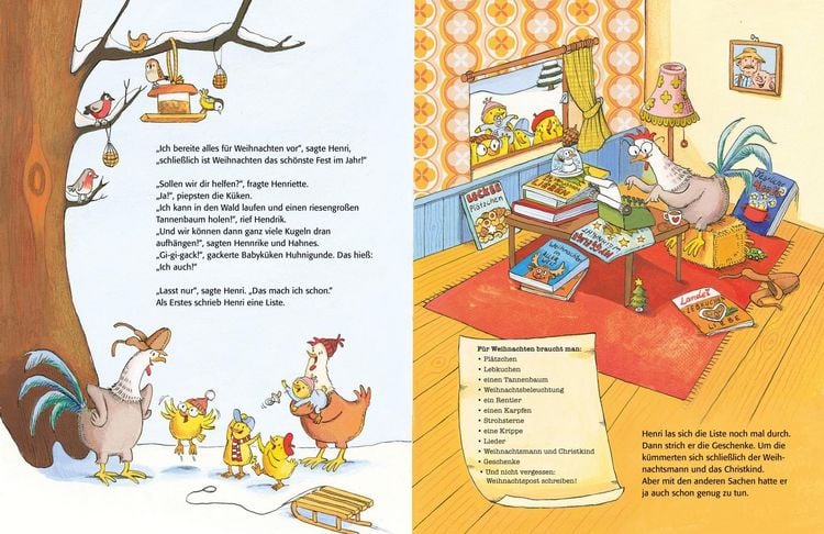 Produktbild: Henri und Henriette feiern Weihnachten