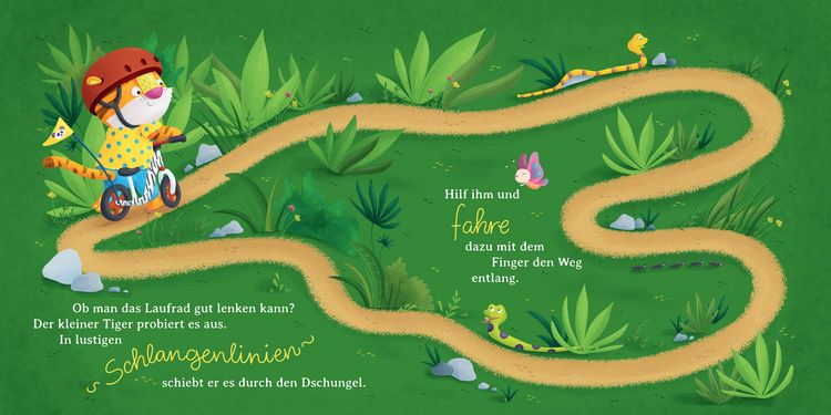 Produktbild: Der kleine Tiger f&auml;hrt Laufrad
