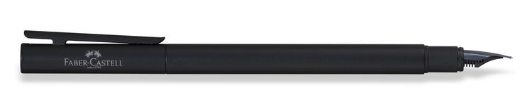 Produktbild: Faber-Castell F&uuml;ller NEO Slim Schwarz matt, schwarz, B