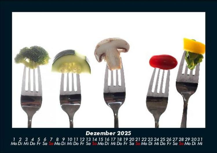 Produktbild: Gem&uuml;sekalender 2025 Fotokalender DIN A5