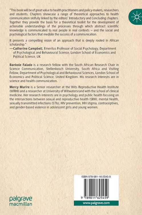 Produktbild: Health Communication and Disease in Africa
