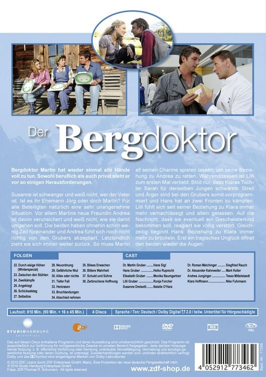 Produktbild: Der Bergdoktor - Staffel 3 [4 DVDs]