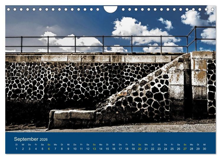 Produktbild: Die Nordmole in Wilhelmshaven. Historisches Relikt und Lieblingsort. (Wandkalender 2026 DIN A4 quer), CALVENDO Monatskalender