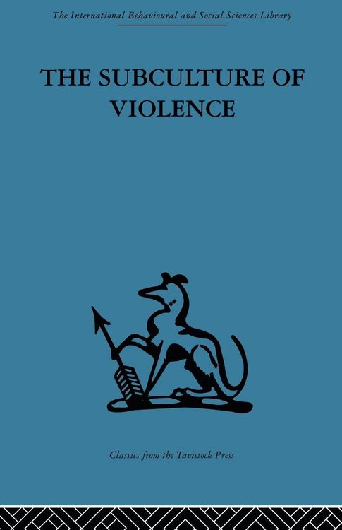 Produktbild: The Subculture of Violence