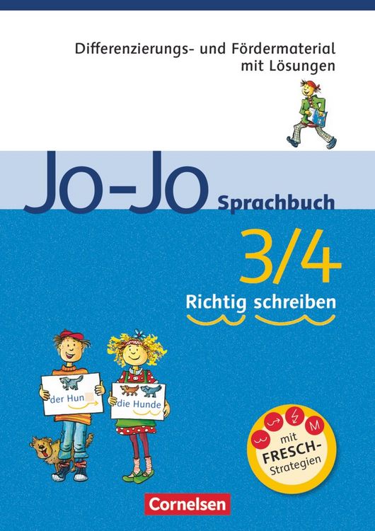 Produktbild: Jo-Jo Sprachbuch - Allgemeine Ausgabe und Ausgabe N - 3./4. Schuljahr