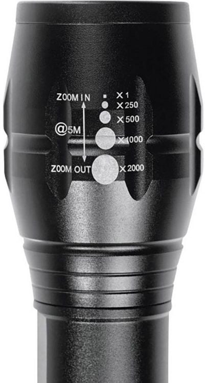 Produktbild: EASYmaxx Security Funktions-Taschenlampe 4,5V schwarz