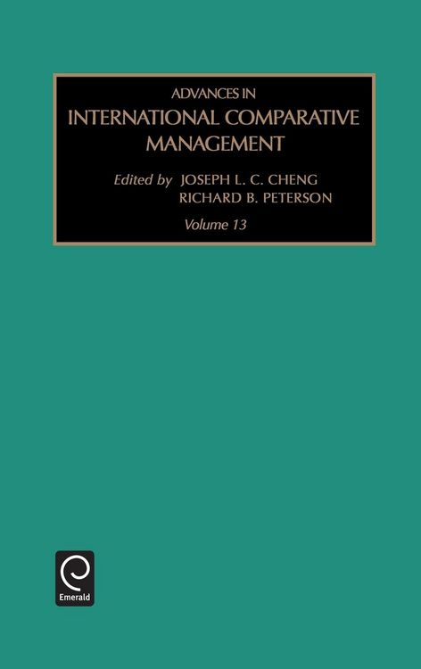 Produktbild: Advances in International Comparative Management