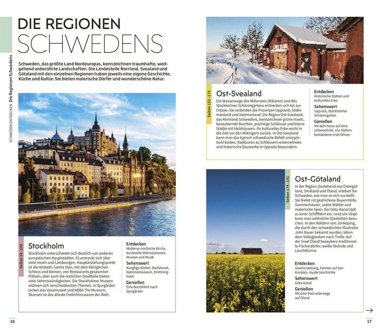 Produktbild: Vis-&agrave;-Vis Reisef&uuml;hrer Schweden