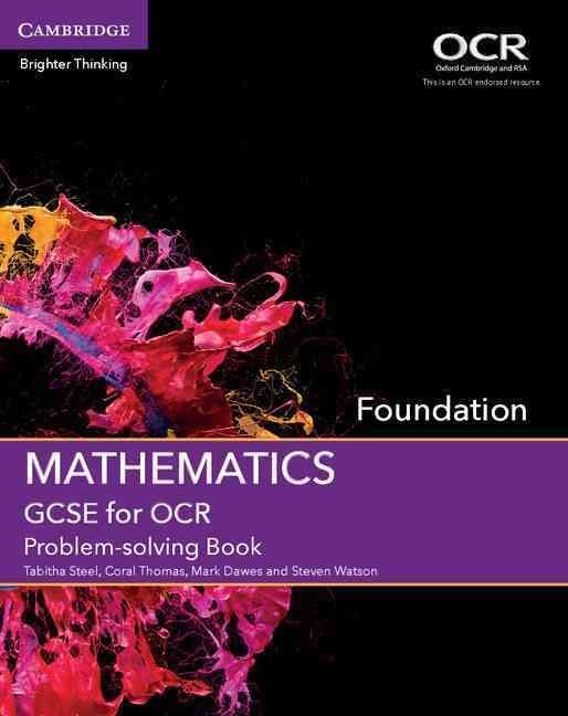 Produktbild: GCSE Mathematics for OCR Foundation Problem-solving Book