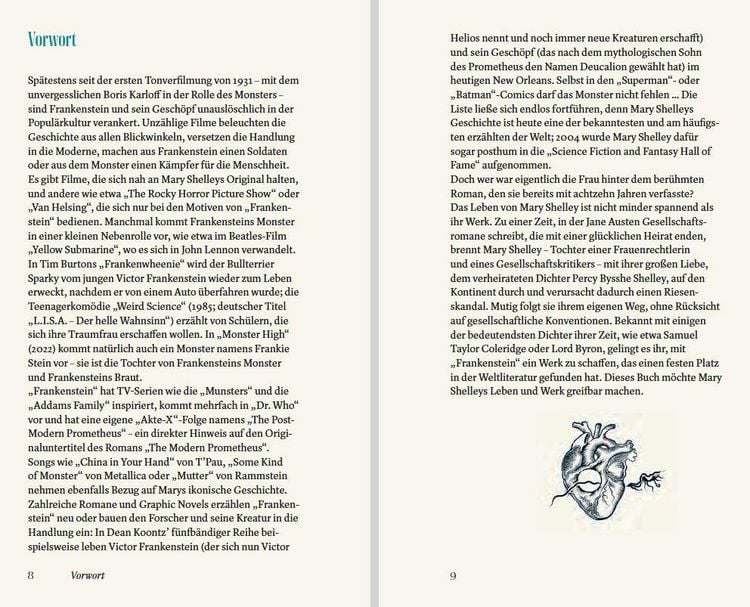 Produktbild: Mary Shelley &ndash; Wissenswertes & Erstaunliches &uuml;ber die Sch&ouml;pferin von &bdquo;Frankenstein&ldquo;