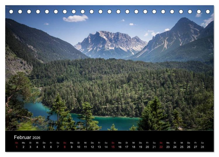 Produktbild: Meine Sicht der Alpen (Tischkalender 2026 DIN A5 quer), CALVENDO Monatskalender