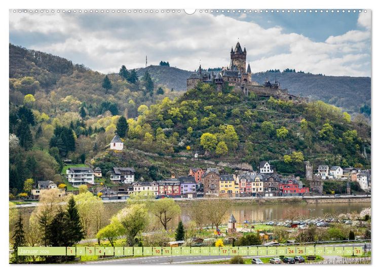 Produktbild: Mosellandschaften (hochwertiger Premium Wandkalender 2026 DIN A2 quer), Kunstdruck in Hochglanz