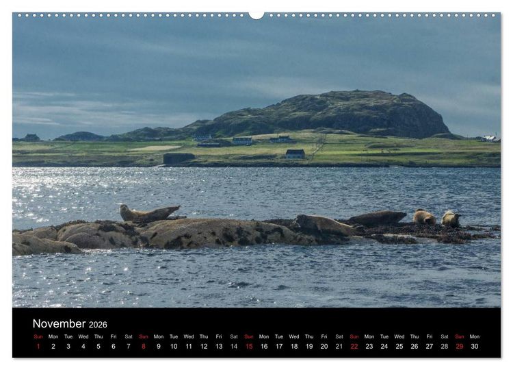 Produktbild: Iona - A Visual Pilgrimage (High Quality Premium Wall Calendar 2026 DIN A2 landscape),CALVENDO 12 Month Wall Calendar