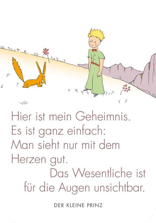 Produktbild: Man sieht nur mit dem Herzen gut