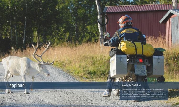 Produktbild: Die sch&ouml;nsten Motorradtouren in Westeuropa