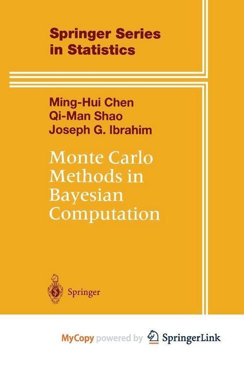 Produktbild: Monte Carlo Methods in Bayesian Computation
