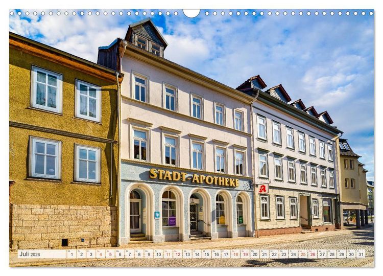 Produktbild: Sondershausen Impressionen (Wandkalender 2026 DIN A3 quer), CALVENDO Monatskalender