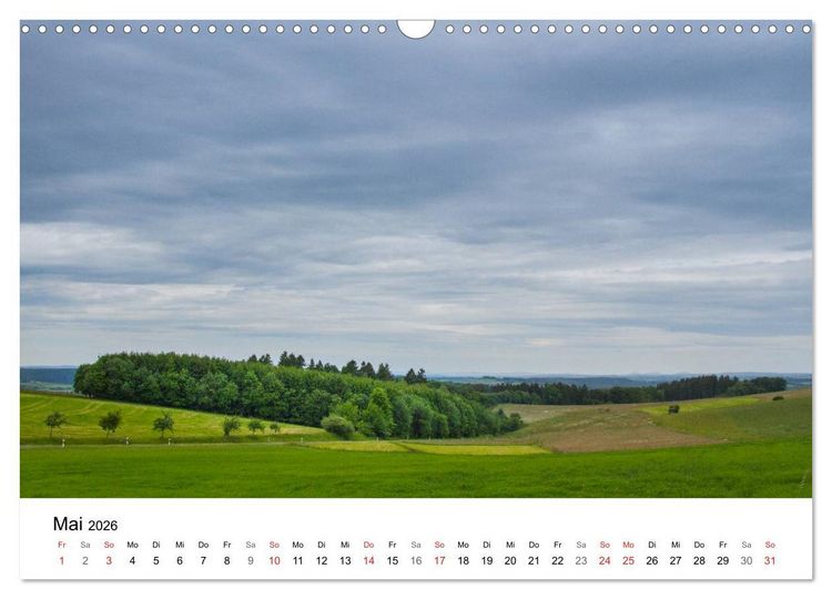 Produktbild: Der Westerwald (Wandkalender 2026 DIN A3 quer), CALVENDO Monatskalender