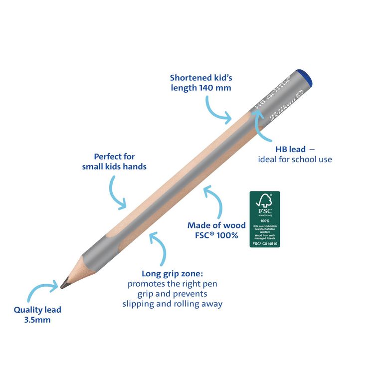 Produktbild: Pelikan Bleistift griffix&reg; St&auml;rke HB, 2er Set