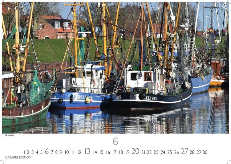 Produktbild: Nordseek&uuml;ste Kalender 2027 &ndash; Wandkalender | Fotokalender Deutschland 50x35cm - mit Stimmungsvollen Motiven von D&uuml;nen, Watt, Leuchtt&uuml;rmen und maritimer K&uuml;stenlandschaft