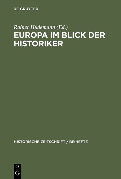 Produktbild: Europa im Blick der Historiker