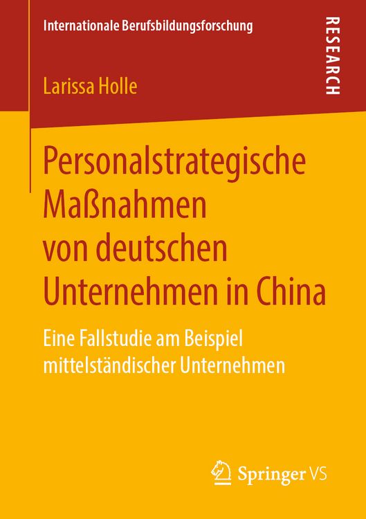 Produktbild: Personalstrategische Ma&szlig;nahmen von deutschen Unternehmen in China