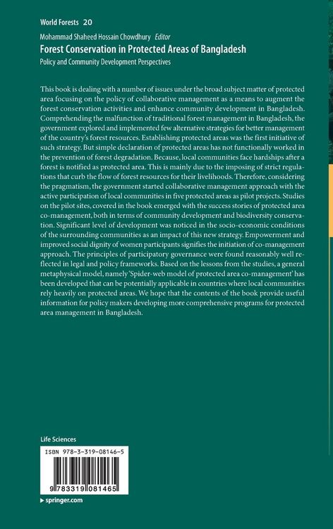 Produktbild: Forest conservation in protected areas of Bangladesh