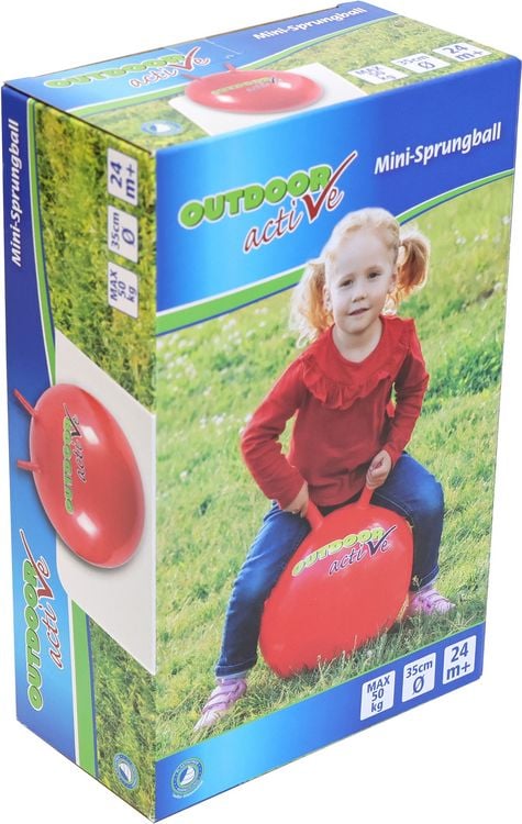 Produktbild: Outdoor active Sprungball Rot, #35 cm