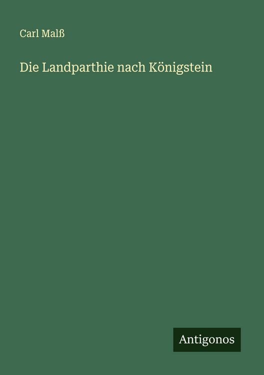 Produktbild: Die Landparthie nach K&ouml;nigstein