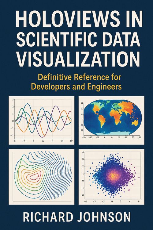 Produktbild: HoloViews in Scientific Data Visualization