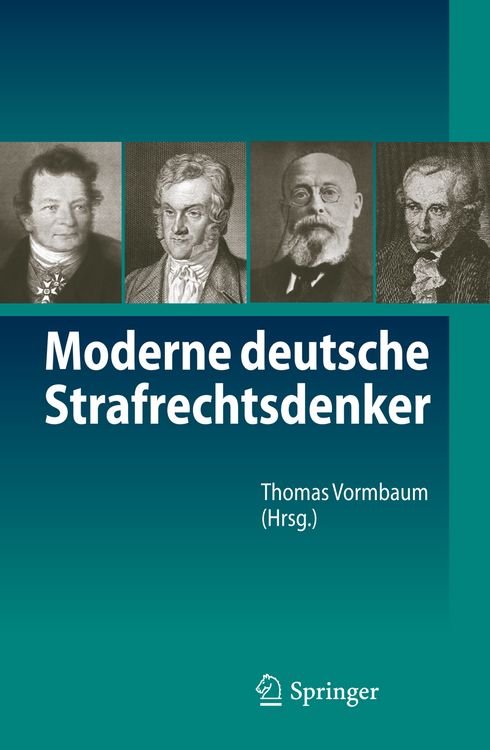 Produktbild: Moderne deutsche Strafrechtsdenker