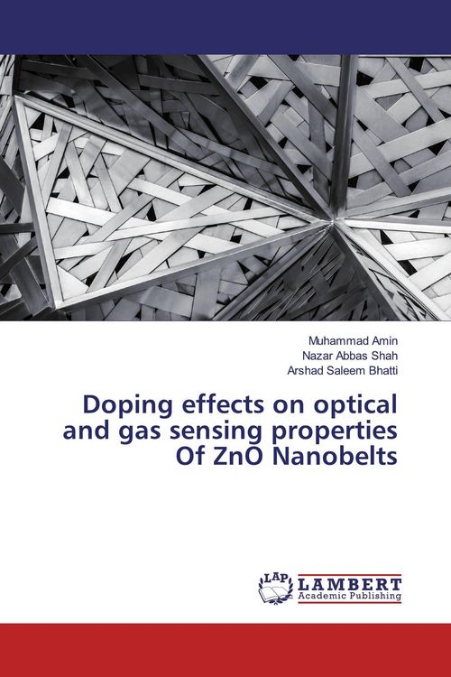 Produktbild: Doping effects on optical and gas sensing properties Of ZnO Nanobelts