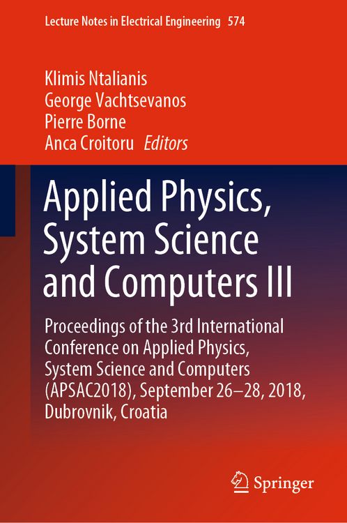 Produktbild: Applied Physics, System Science and Computers III