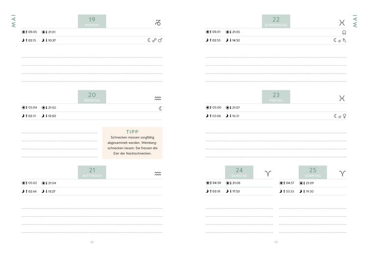 Produktbild: Mein Gartenkalender 2025