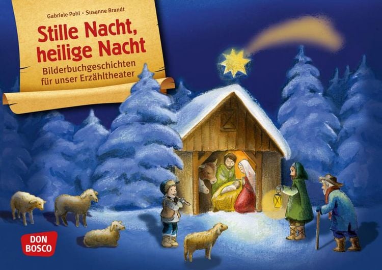 Produktbild: Stille Nacht, heilige Nacht. Kamishibai Bildkartenset.