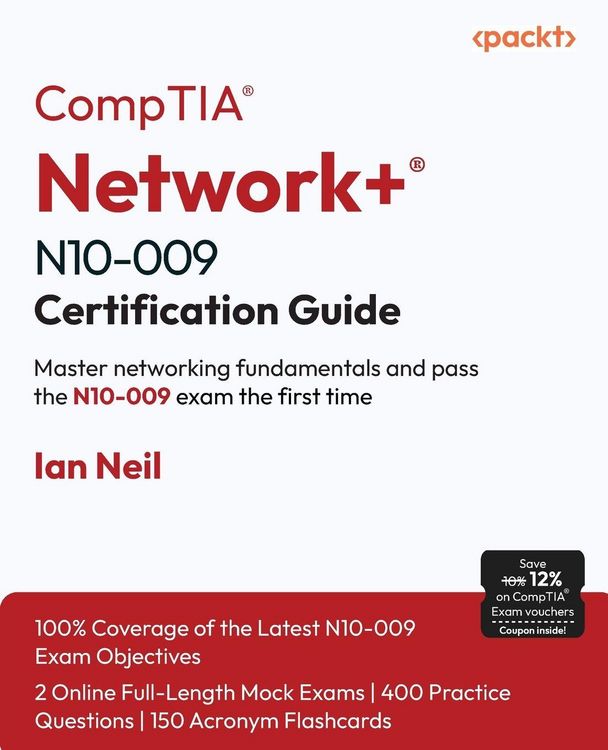 Produktbild: CompTIA&reg; Network+&reg; N10-009 Certification Guide