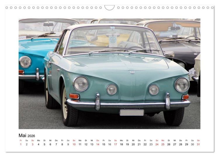 Produktbild: Eine Legende lebt, der Karmann-Ghia (Wandkalender 2026 DIN A3 quer), CALVENDO Monatskalender