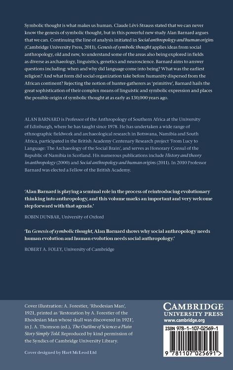 Produktbild: Genesis of Symbolic Thought
